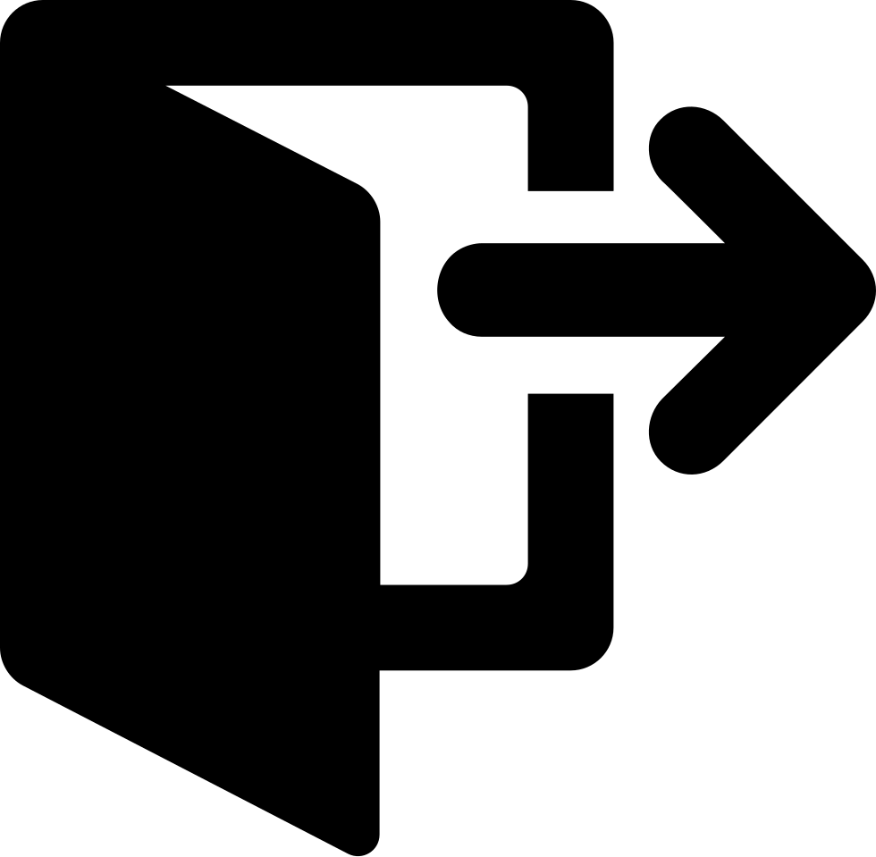 Exit Icon - free download, PNG and vector