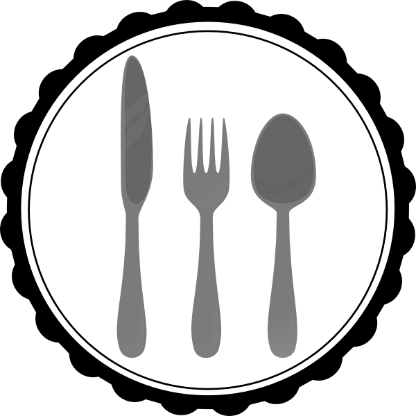 Cutlery,Fork,Spoon,Tableware,Kitchen utensil,Dishware,Illustration,Table knife,Tool,Household silver,Plate,Clip art