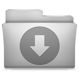 Yellow Library Folder Icon - Latt for OS X Icons 
