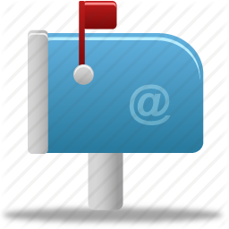 Mailbox Icon. Flat Design Style Royalty Free Cliparts, Vectors 