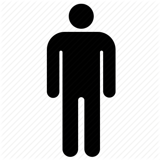 Black team man icon on white background Royalty Free Vector