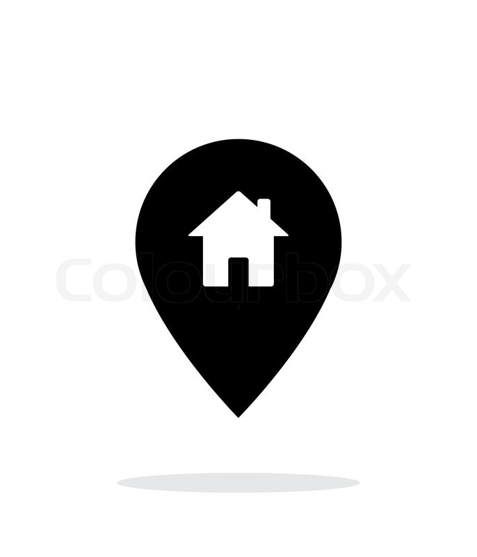 Map pin icon Royalty Free Vector Image - VectorStock