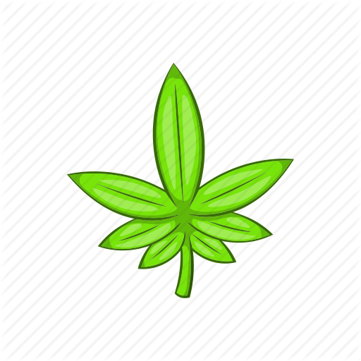 Marijuana plant icon | Stock Vector | Colourbox