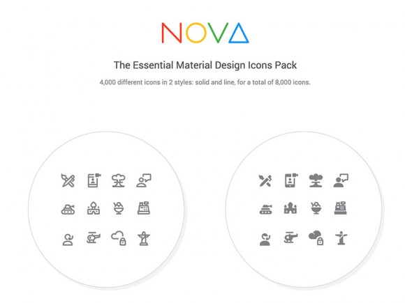 Material Design [Free .Sketch Template  Icons] by Kyle Ledbetter 