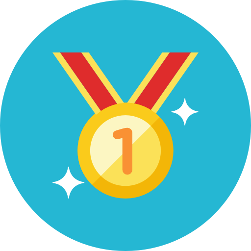 Medal First Place Icon - free download, PNG and vector