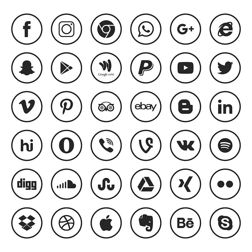 Free illustration: Social Media, Icon, Continents - Free Image on 