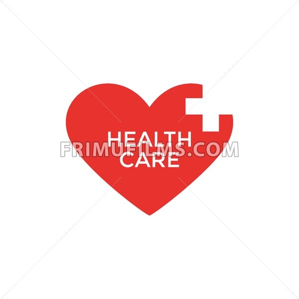 Medical heart icon Royalty Free Vector Image - VectorStock