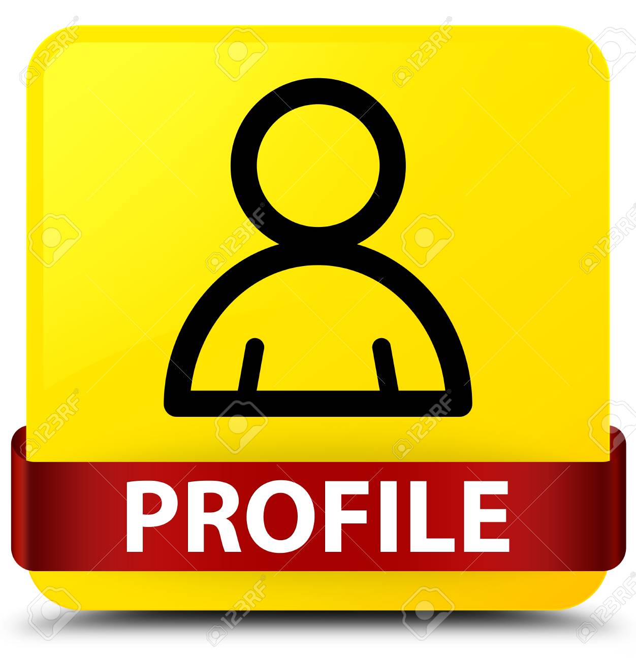 Flat user icon member sign avatar button Vector Image