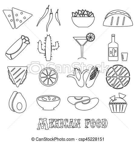 Mexican Food 20 free icons (SVG, EPS, PSD, PNG files)