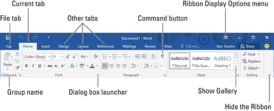 microsoft word for mac v15.15 tools and ribbons missing