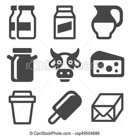 IconExperience  V-Collection  Milk Icon