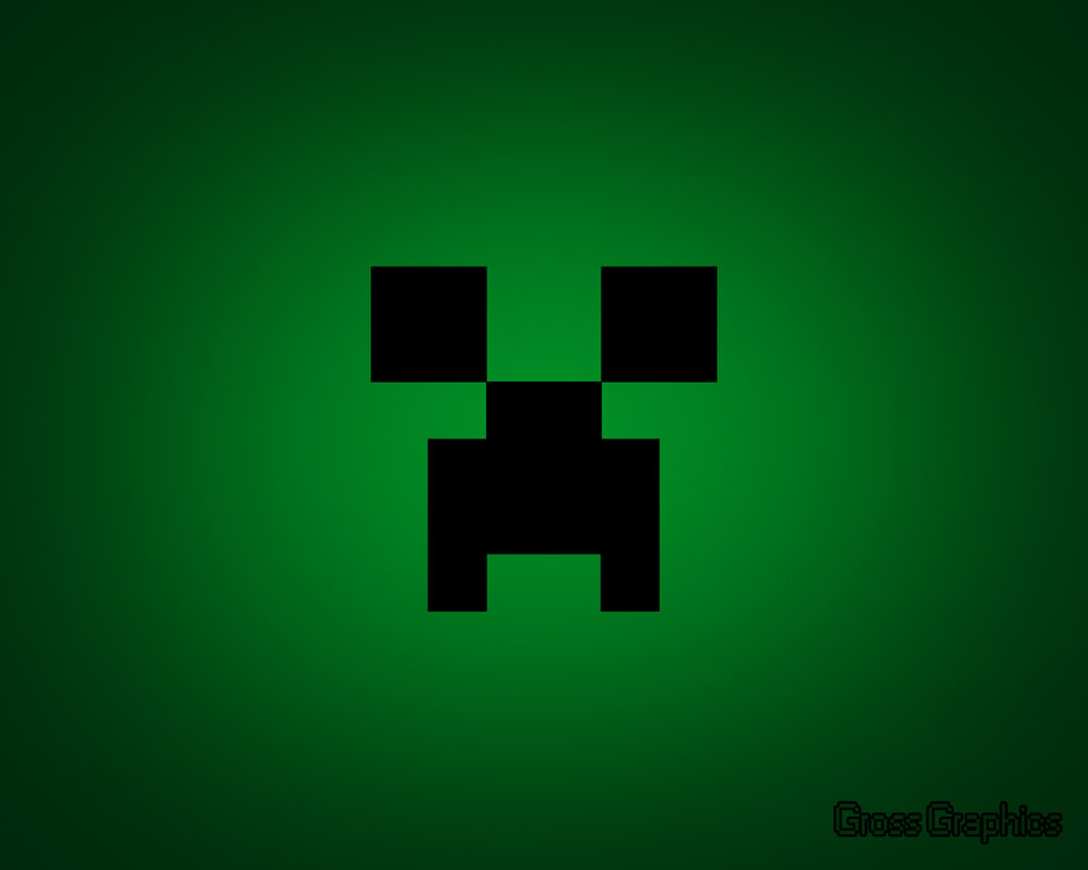Minecraft Creeper Wallpaper by GrossGraphics 