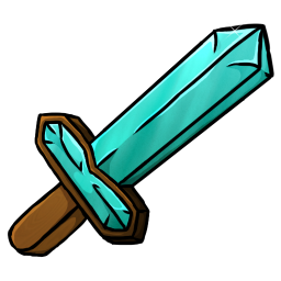 Diamond Sword Icon | Minecraft Iconset | ChrisL21