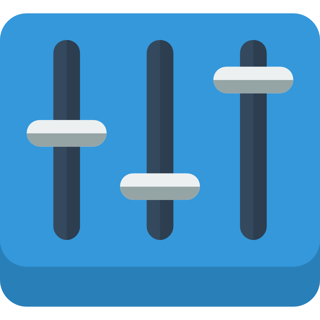 Equalizer, mixer, settings icon | Icon search engine
