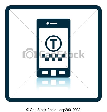 Mobile Application Icon. Flat Design Stock Vector Art 