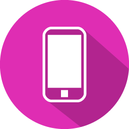 Mobile Icon | Free Flat Multimedia Iconset | DesignBolts