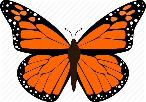 Creative Monarch Butterfly Icon Stock Vector 103510160 - 