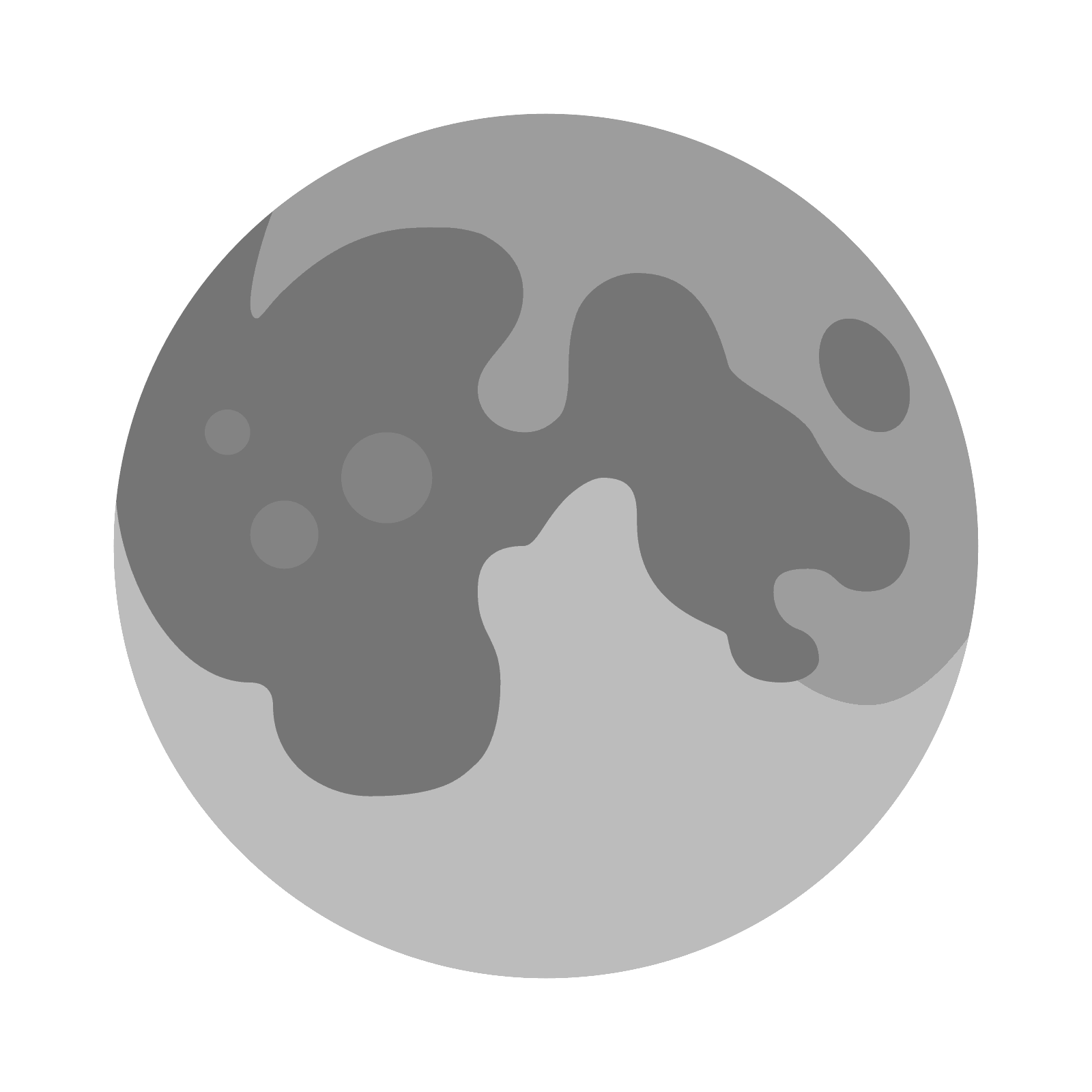Moon Icon - Ecology, Environment  Nature Icons in SVG and PNG 