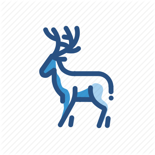 Reindeer,Deer,Wildlife,Logo,Elk,Graphics,Antler,Tail,Animal figure