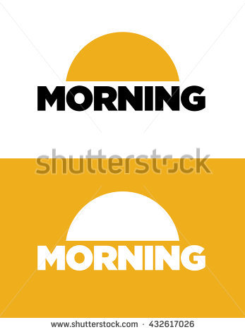 morning wake up icon. flat design  Stock Vector  Salamzadeh 