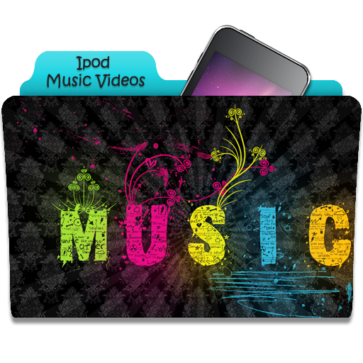 Ipod Music Videos Folder Icon by thomasina-jo 