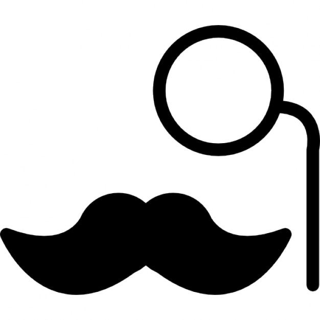 Mustache Icons (Vector)