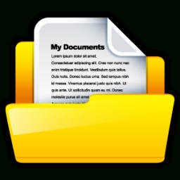 Documents, folder, my icon | Icon search engine