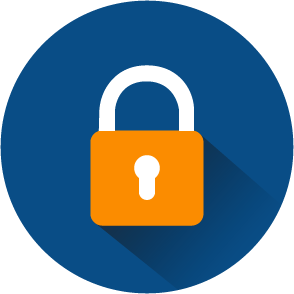 Network Security Icon. Flat Design. Business Concept Isolated 
