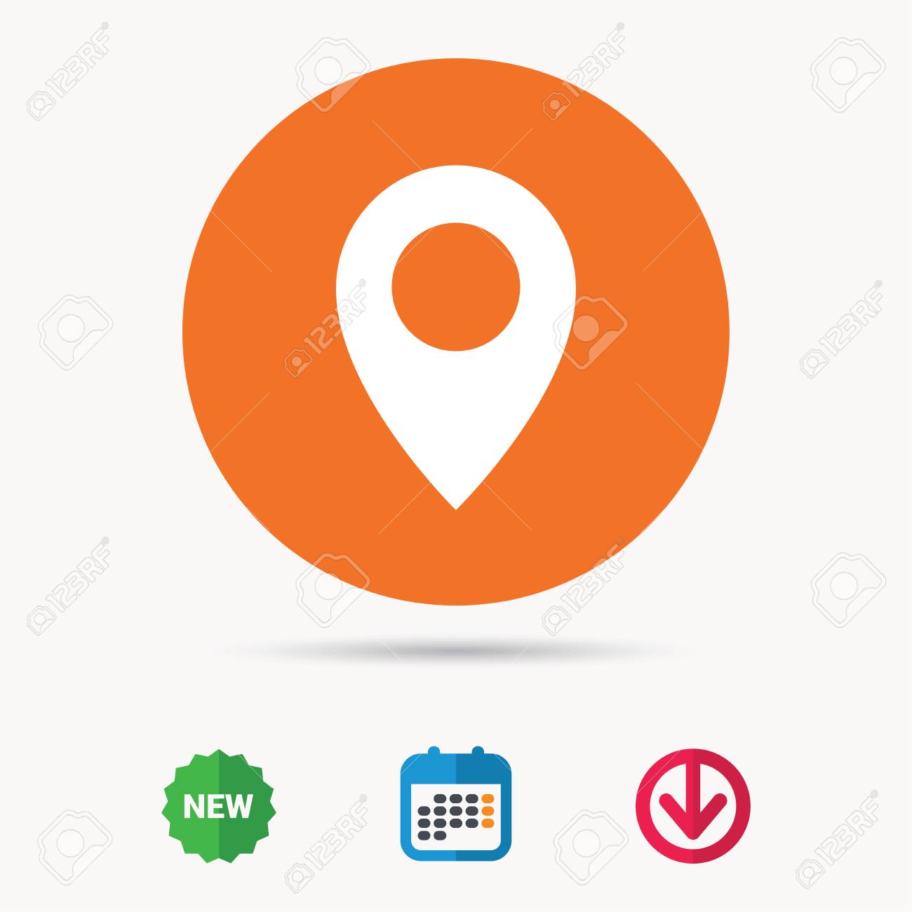 Address, location, map, new, pin, place, pointer icon | Icon 