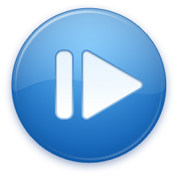 Next icon, button. Next button, icon blue glossy with vector 