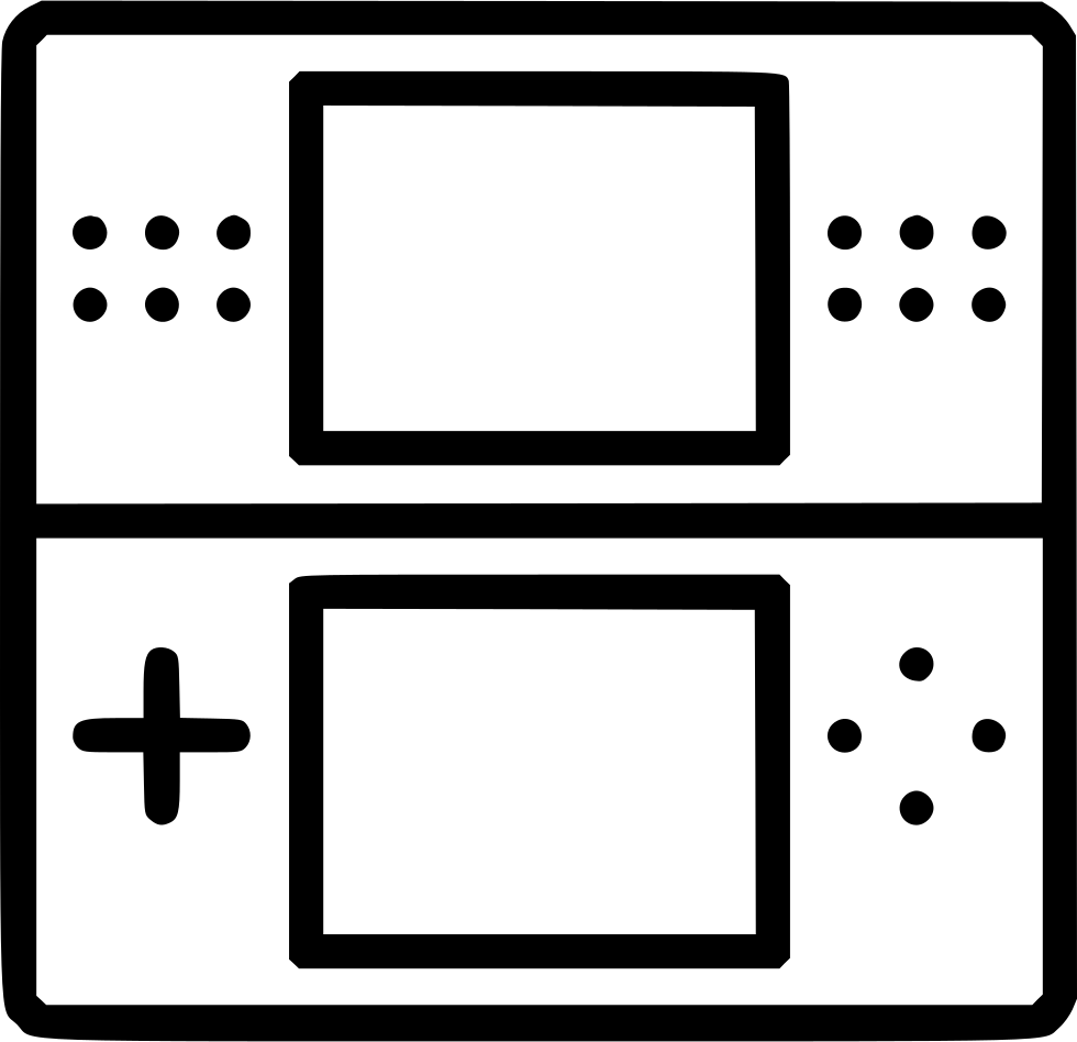 File:Black Nintendo DS icon.png - Wikimedia Commons