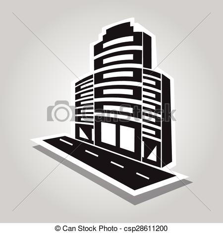Office building icon clip art vector - Search Drawings and 
