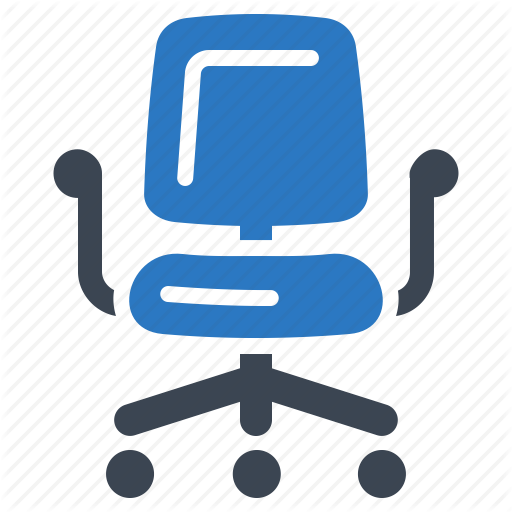 Black office chair icon: business design | Stock Vector | Colourbox