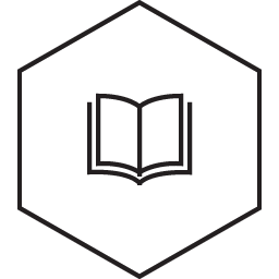 Open book icon with reflection Vector | Free Download