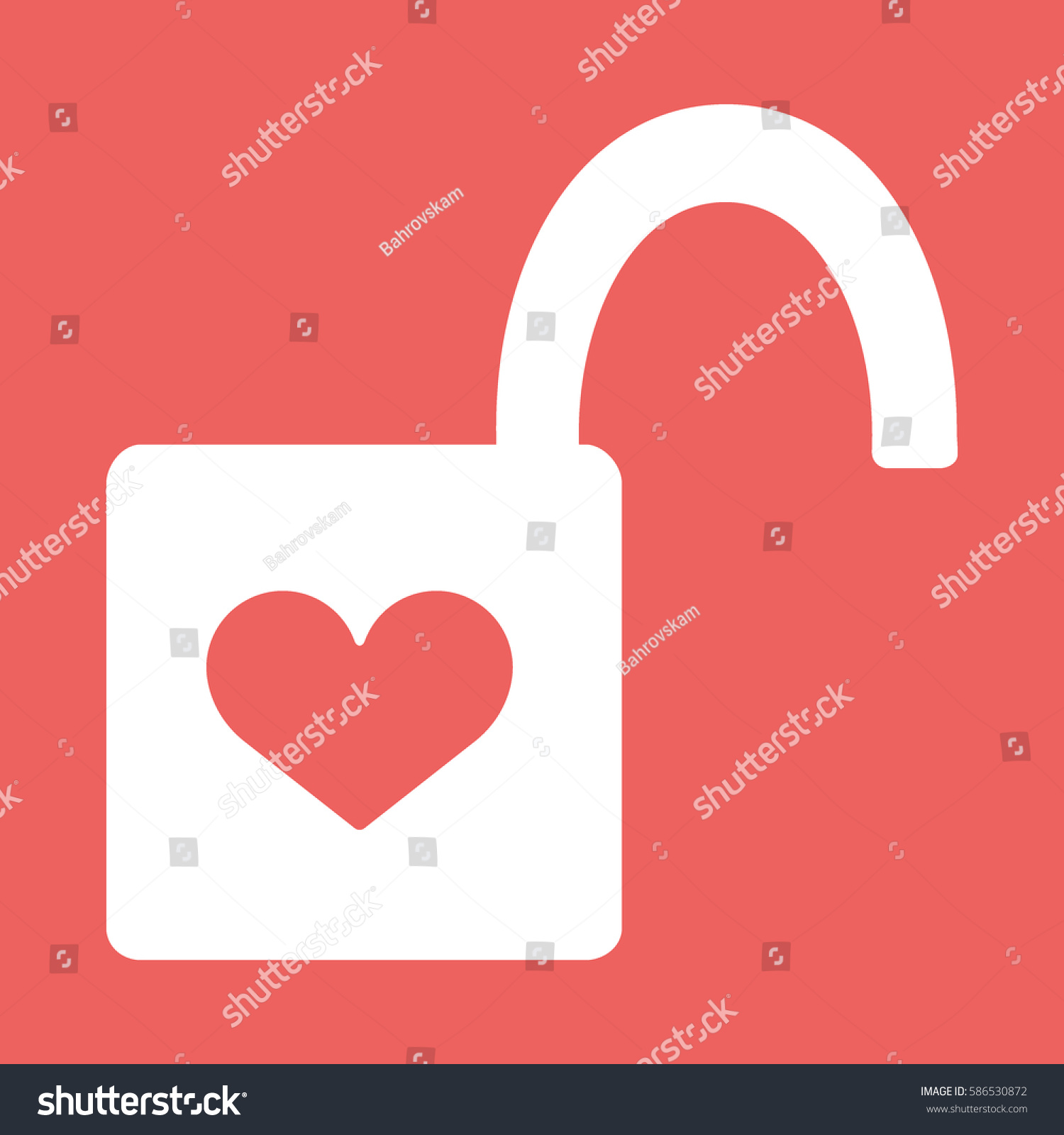 Open Heart Icon 20 