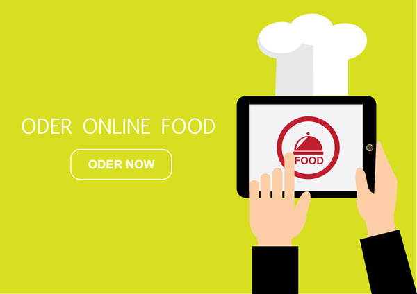 Order Food Online Icon Flat Graphic Design Stock Vector Art  More 