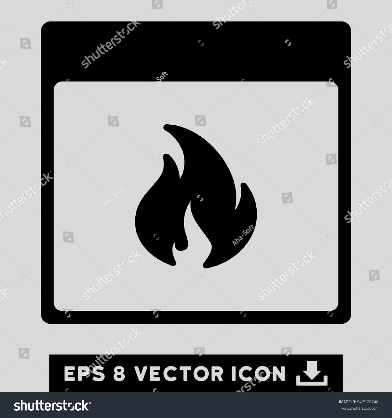 Thursday Calendar Page Icon. Vector EPS Illustration Style Is 