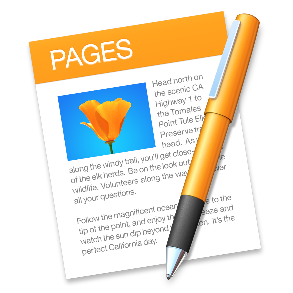 Pages Icon | Button UI System Apps Iconset | BlackVariant