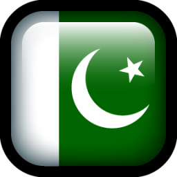 Pakistan flag icon - country flags