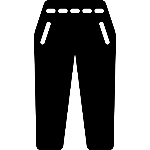 Pants icon outline png vector - Pixsector