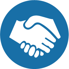 Business, cooperation, hand, handshake, partner, partnership icon 