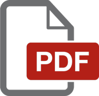 PDF file format symbol - Free interface icons
