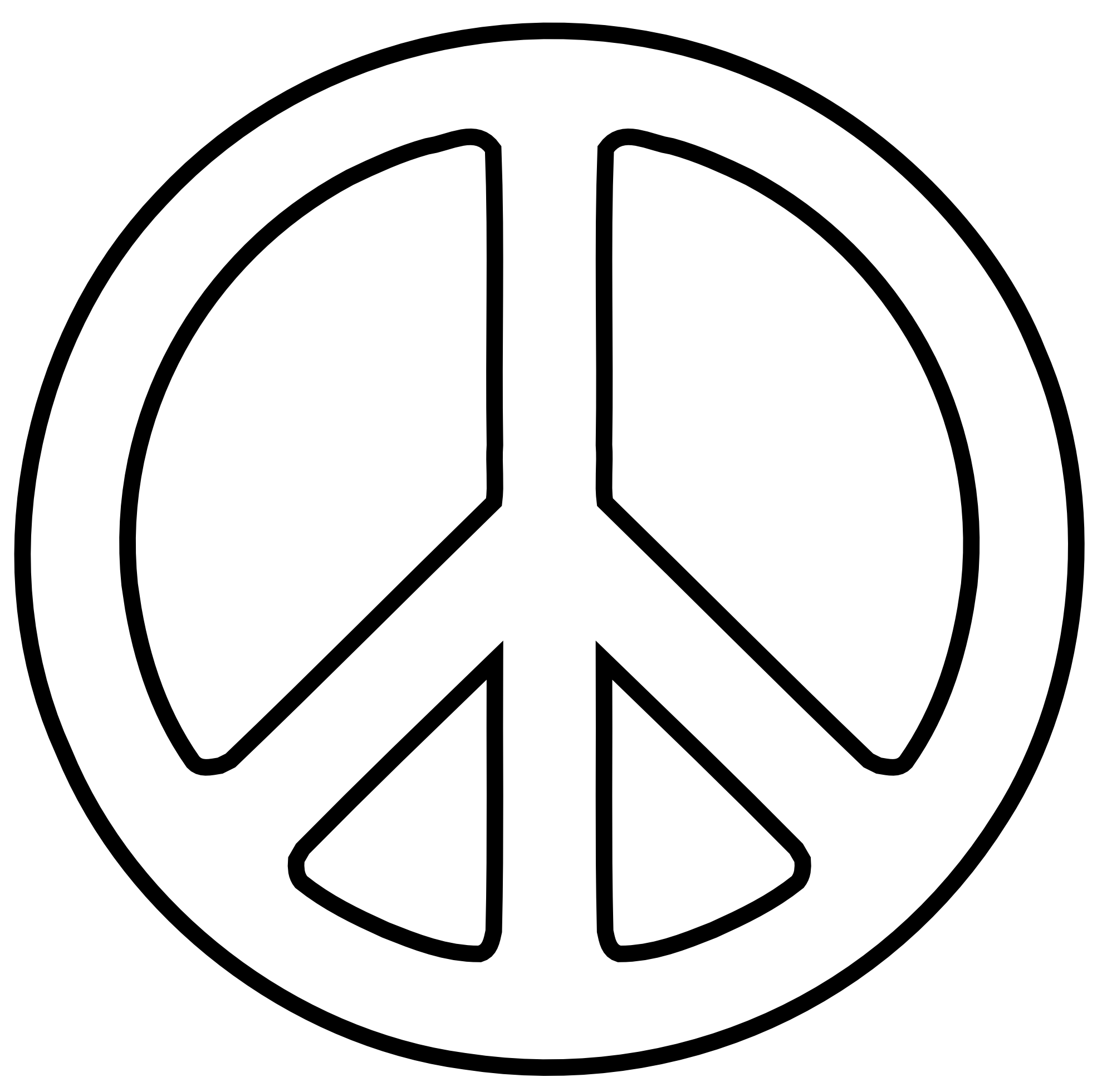 Hand Peace Icon - free download, PNG and vector