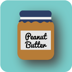 Peanut Butter Icon  