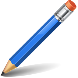 Pencil Icon | Small  Flat Iconset | paomedia