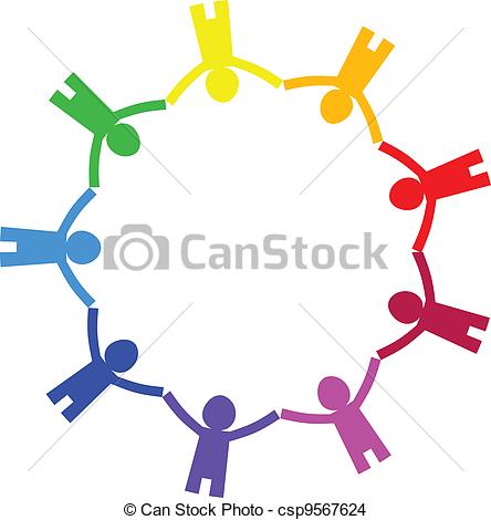 Group People Safe Space Bubble Flat Stock Vector 519971971 
