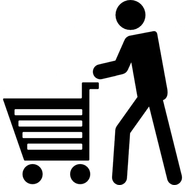 People shopping icons various types in color Free vector in Adobe 