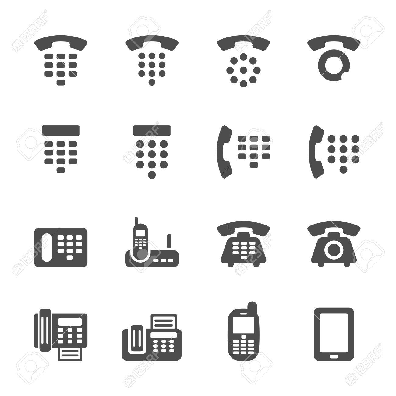 Call, communication, fax, phone, telephone icon | Icon search engine