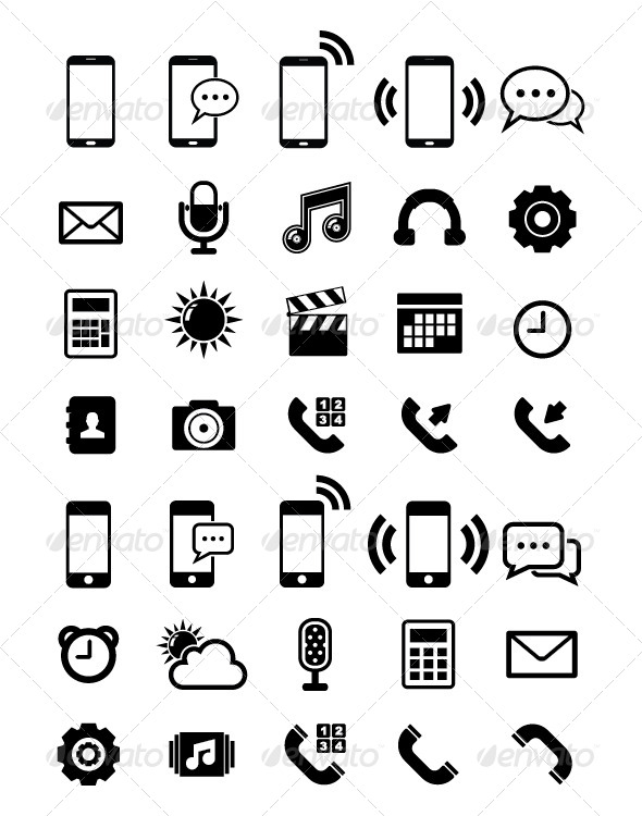 Best Phone Icon Collections for All Kind of Designs and Graphics!