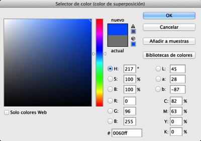 color - How to change path guideline colour in Photoshop CS6 